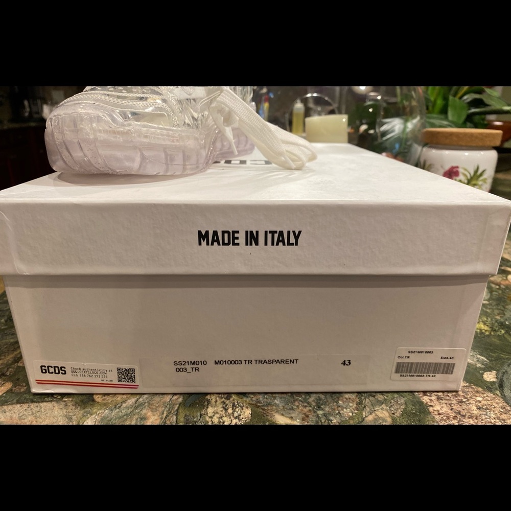 Brand New‼️GCDS Transparent Skate Sneakers - Picture 5 of 5